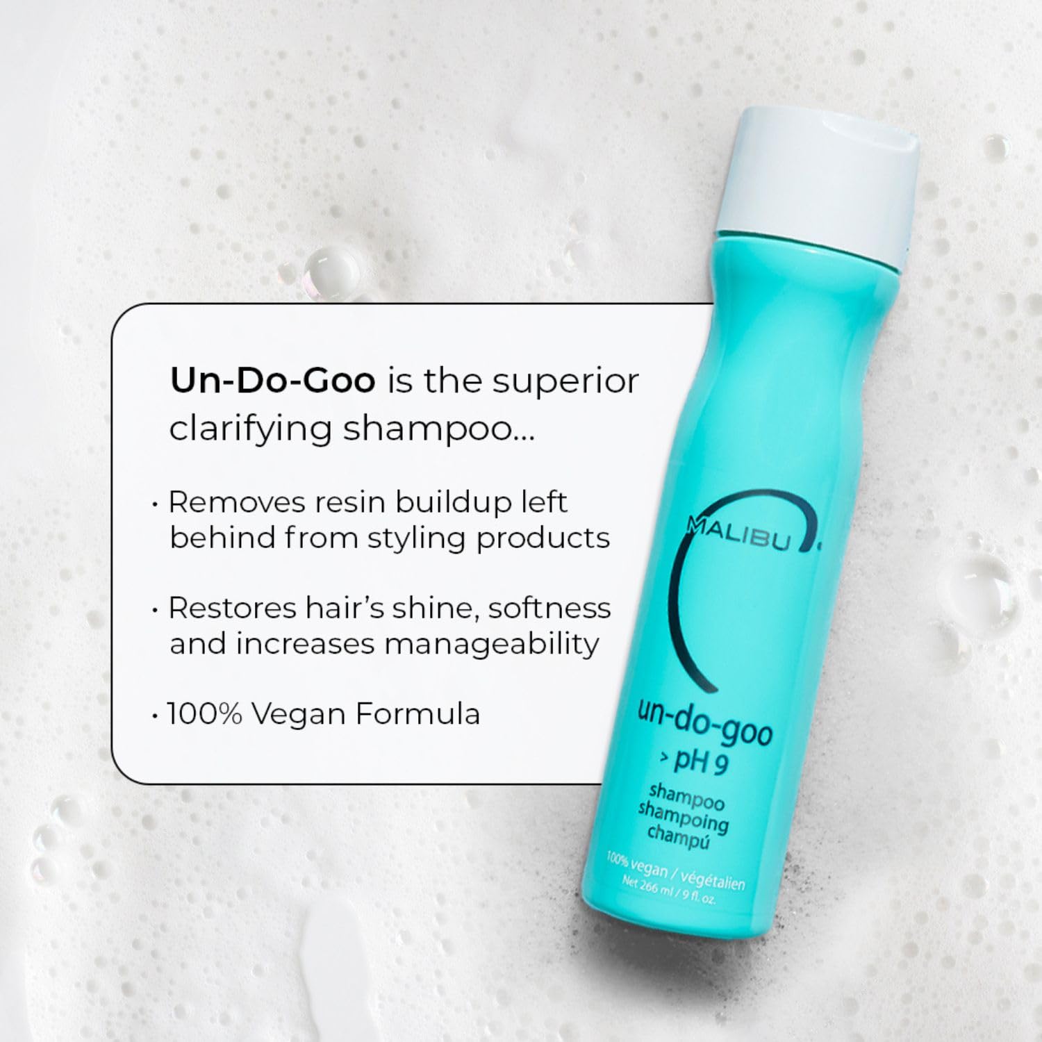 Malibu C Un-Do-Goo > pH 9 Shampoo, 33.8 fl. oz. : Amazon.ca